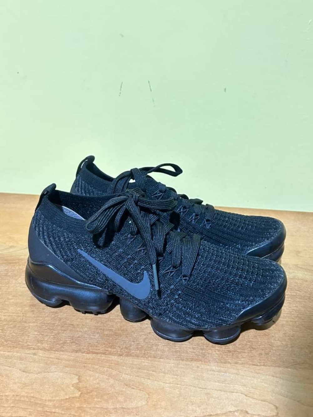 Nike Air VaporMax Flyknit 3 black trainers